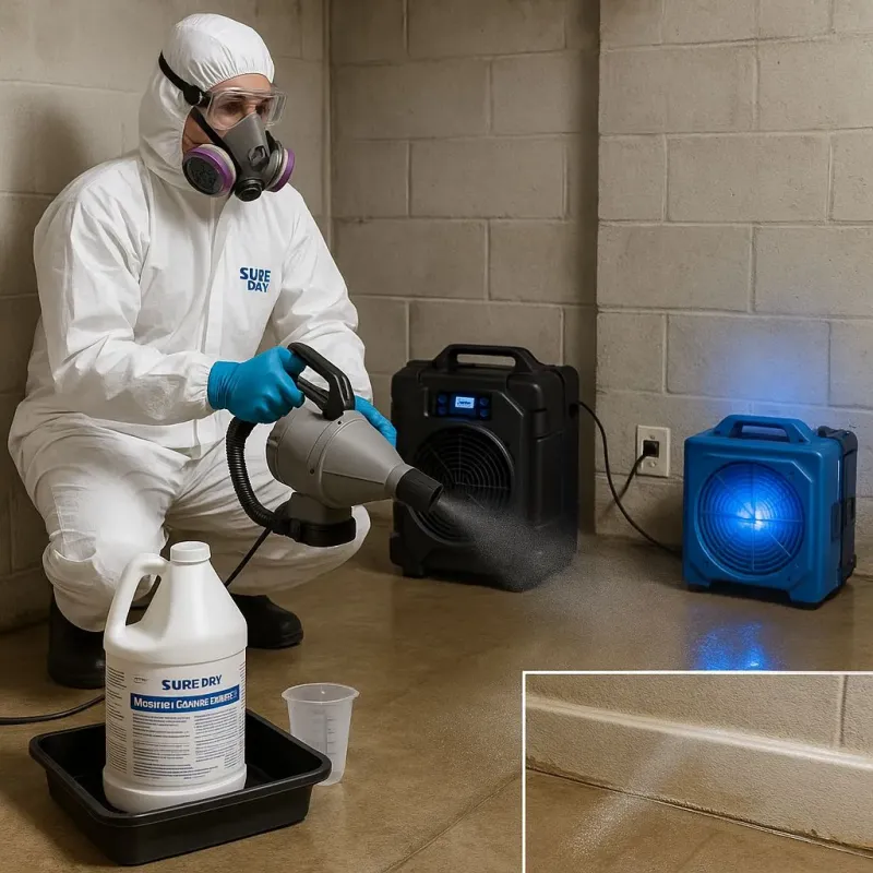 Sanitization and Odor Removal process in Piru, CA