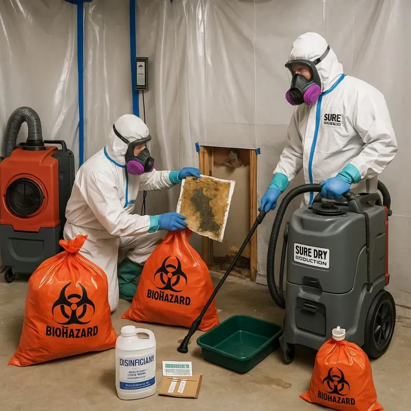 Contaminated Water Handling Protocols process in Piru, CA