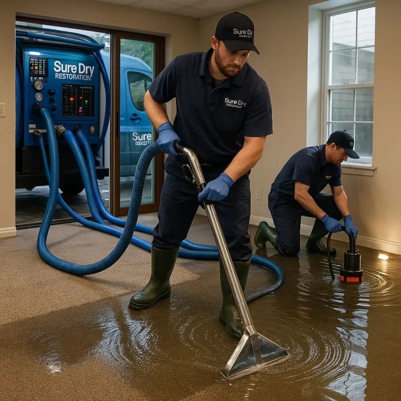 Water Extraction and Removal process in Piru, CA